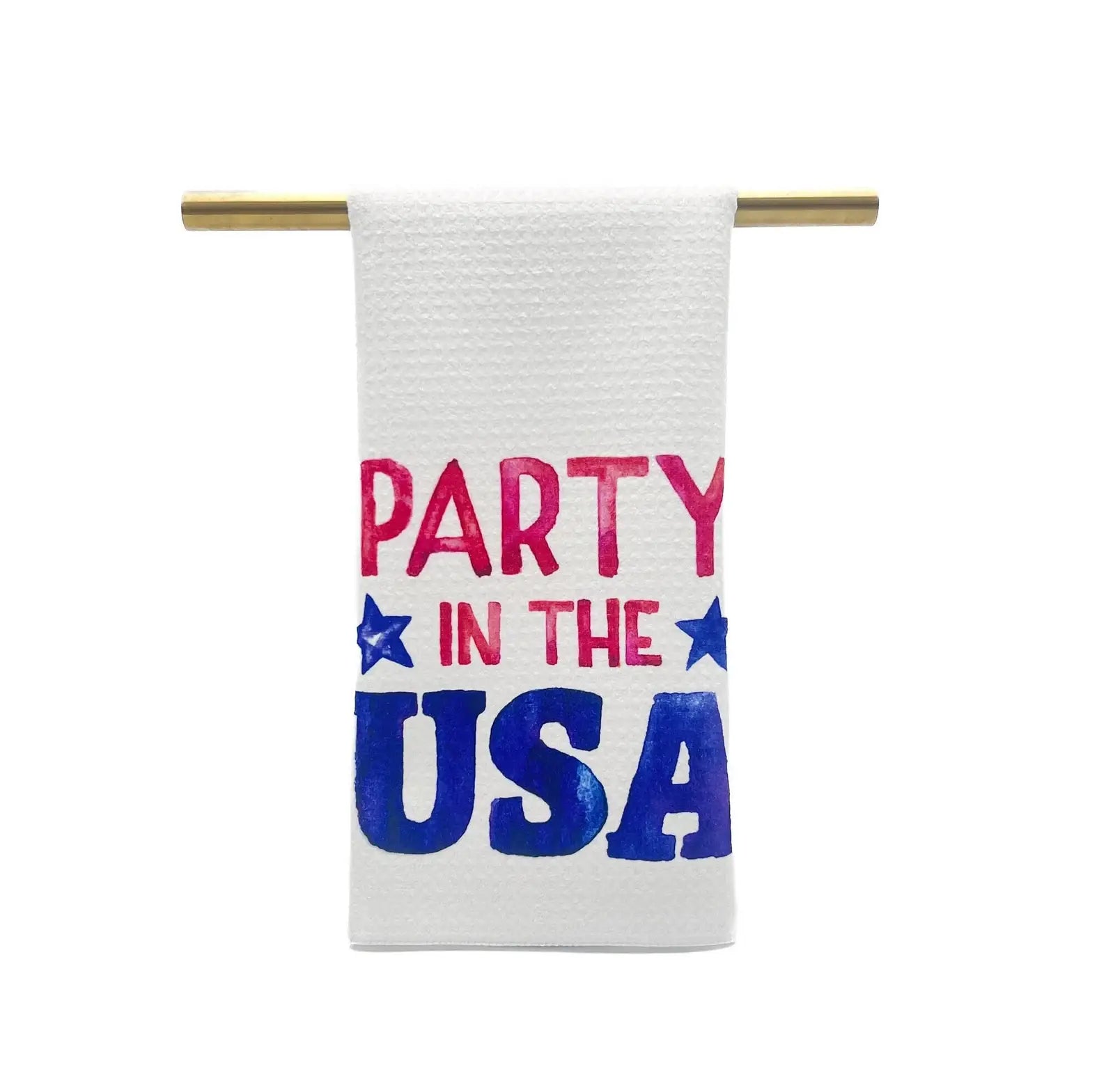 Party in the USA Tea Towel