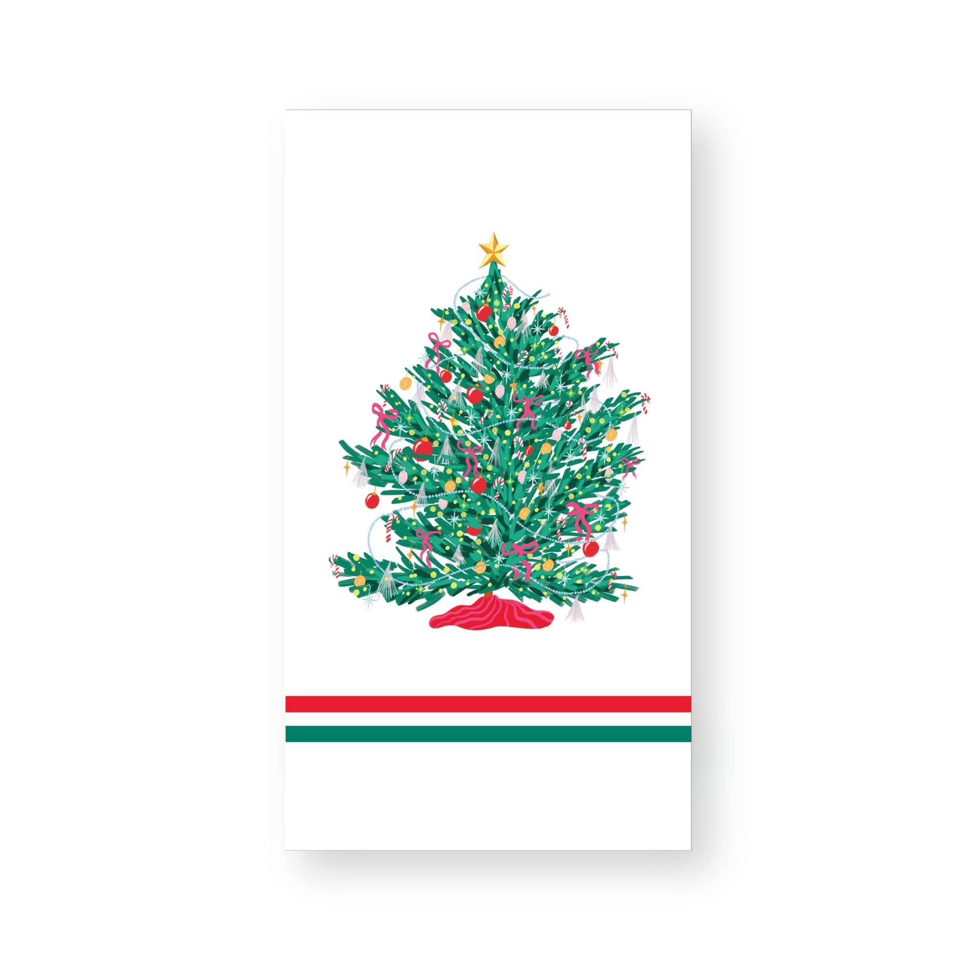 Christmas Tree Guest Towels