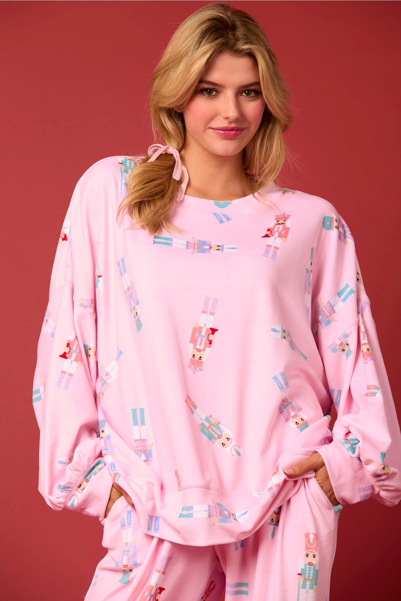 Fleece Nutcracker Pajama Set