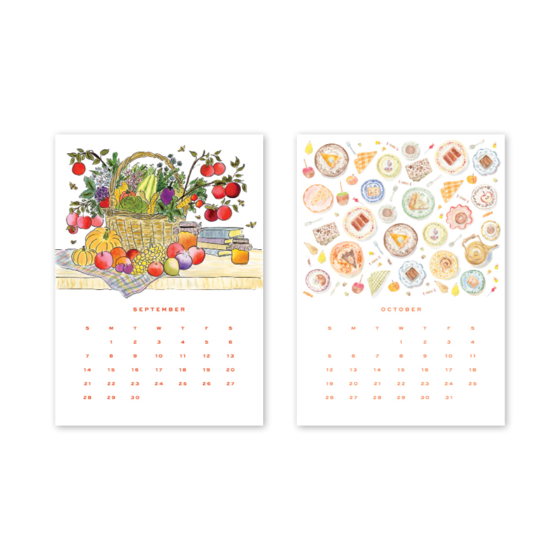 2025 Desktop Calendar with Easel | Dogwood Hill