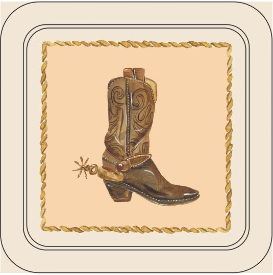 Cowboy Coasters (Set of 4)