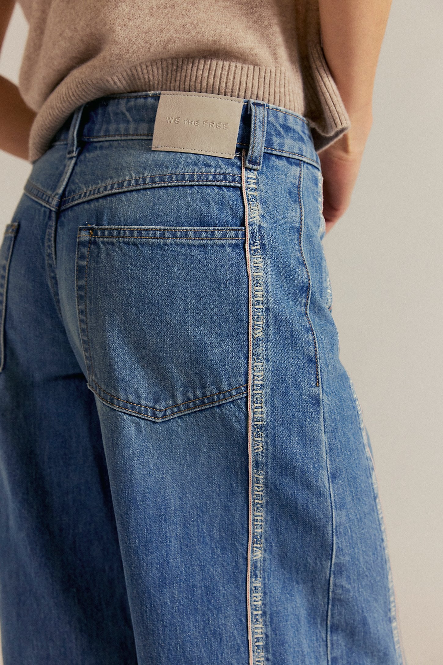 On the Edge Wide Leg | Free People
