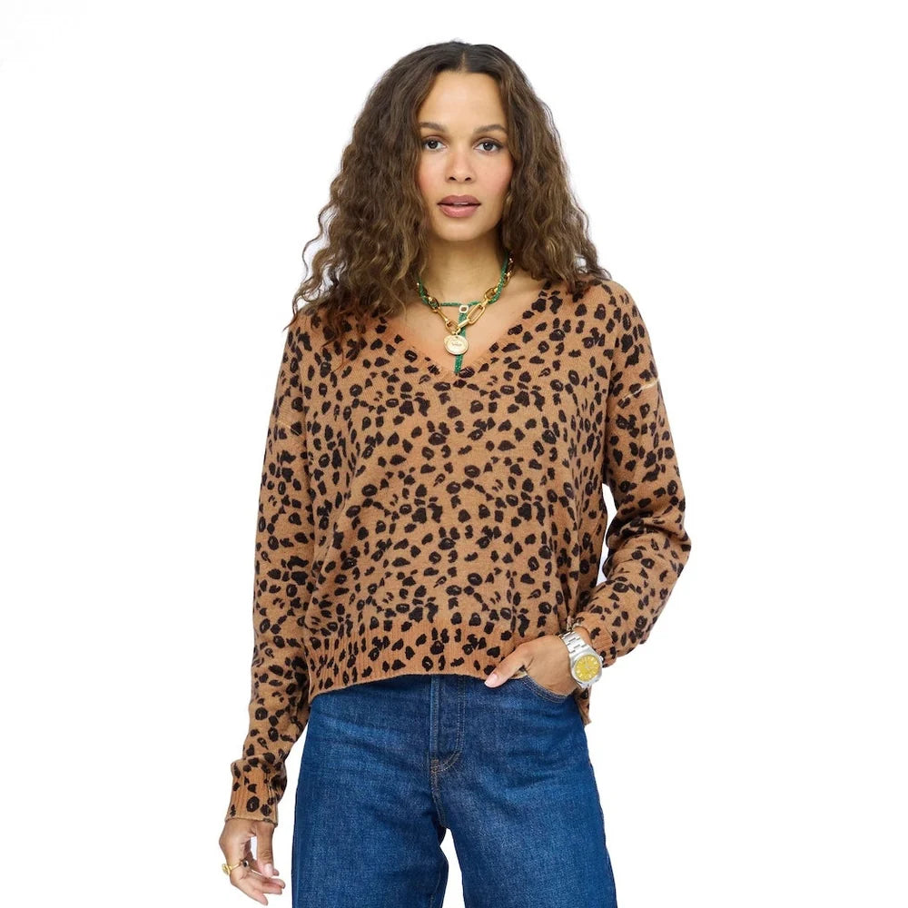 Frenchie Featherweight Cashmere Normad Sweater | Kerri Rosenthal