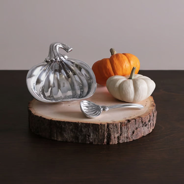 Pumpkin Bowl With Spoon