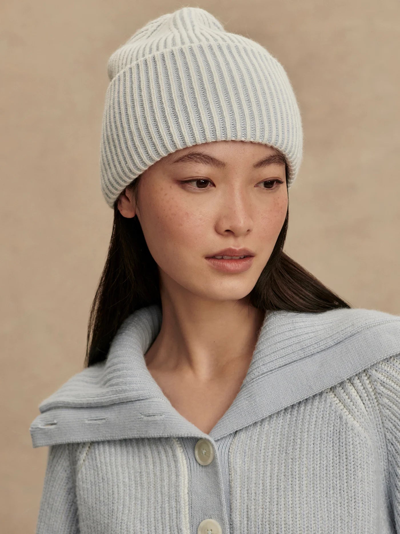 Dionne Plated Beanie - Mist Blue | Varley