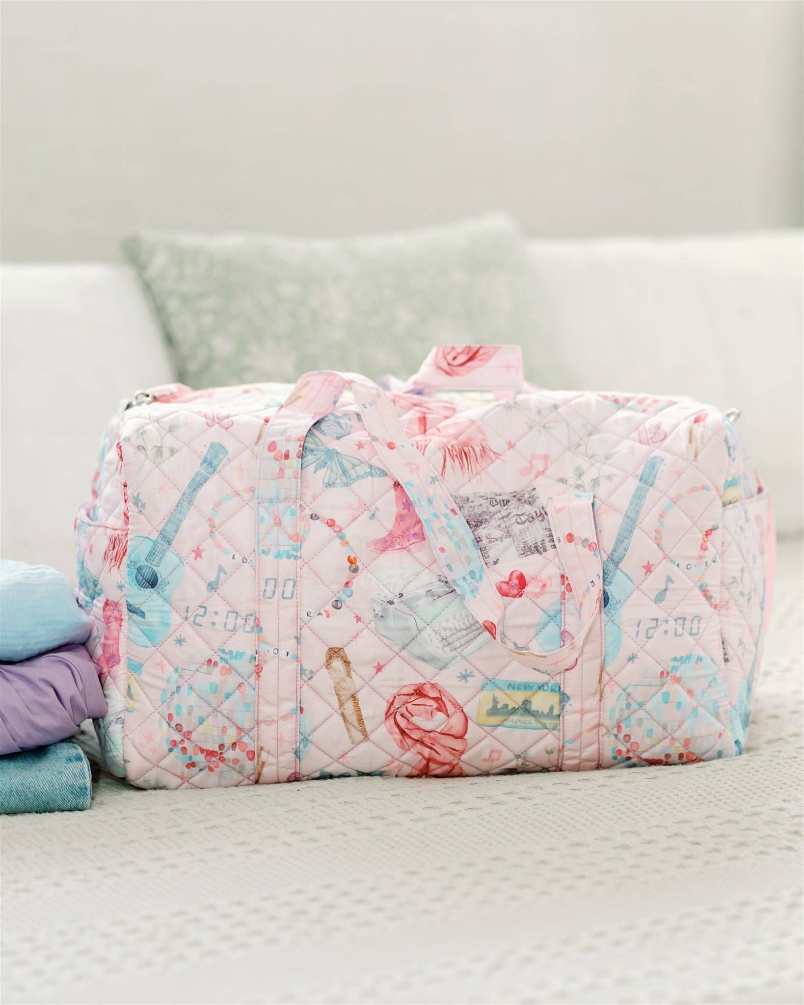 Taylor Swift Quilted Duffle Bag