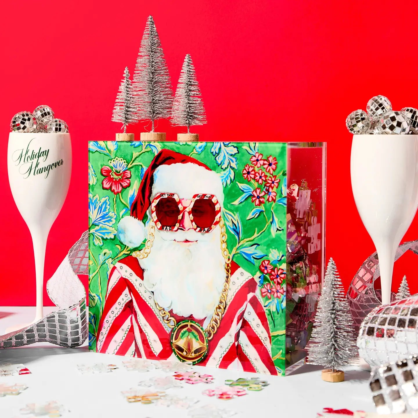 Swanky Santa Acrylic Puzzle | Tart By Taylor