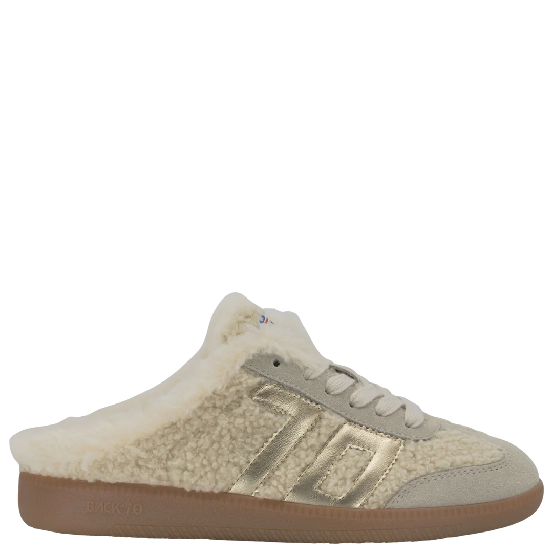Back 70 | Easter FL - Butter Gold Backless Sneaker