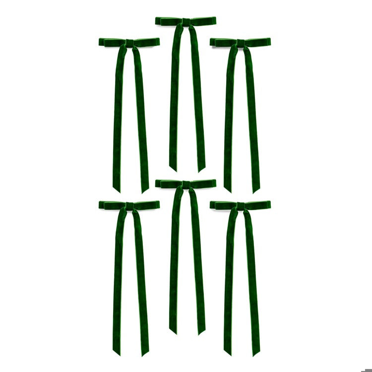 Assorted Set of 6 Decorative Bows / Various