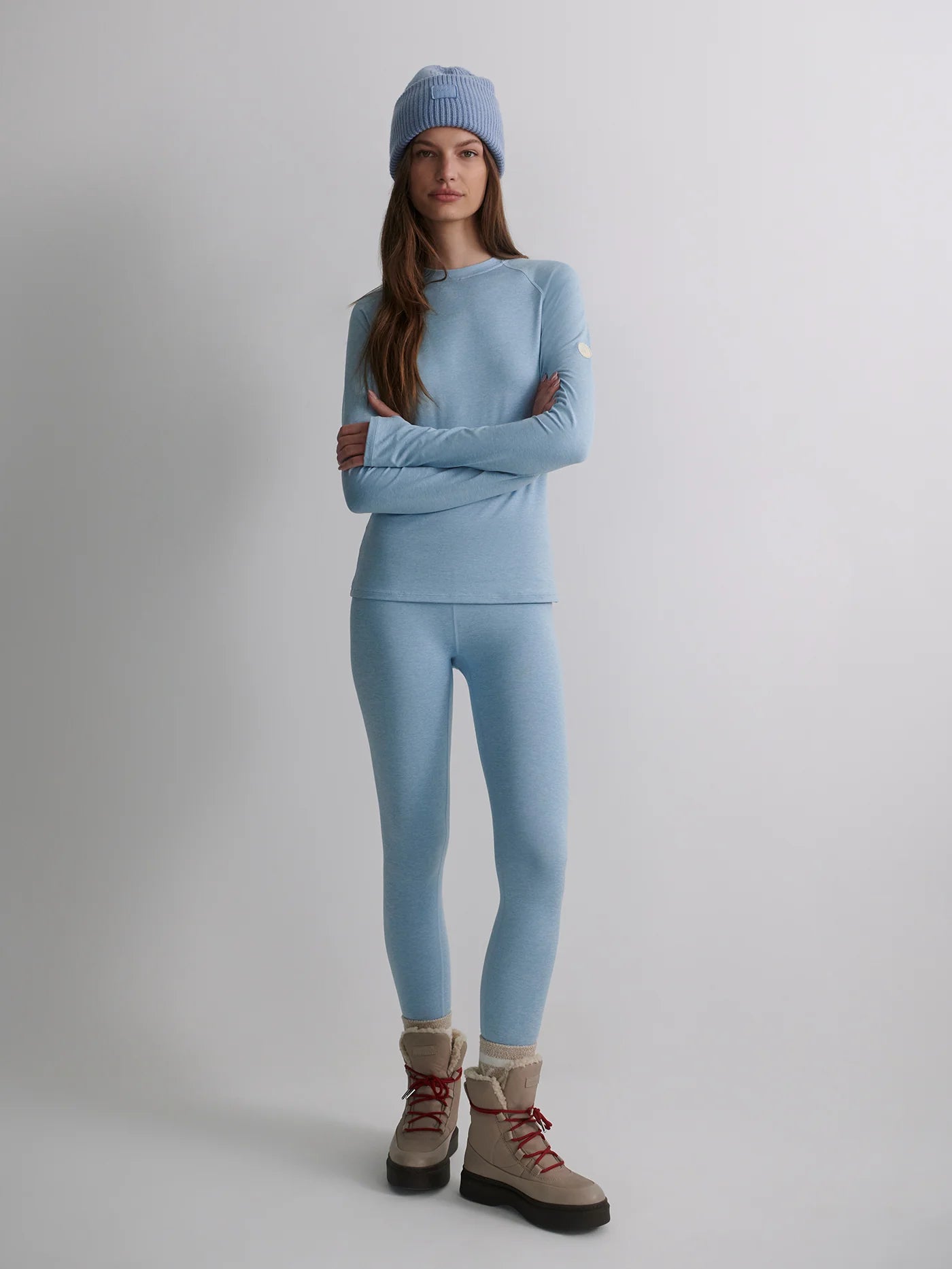 Always Warm Base Layer Legging (27.5") - Glacier Marl | Varley