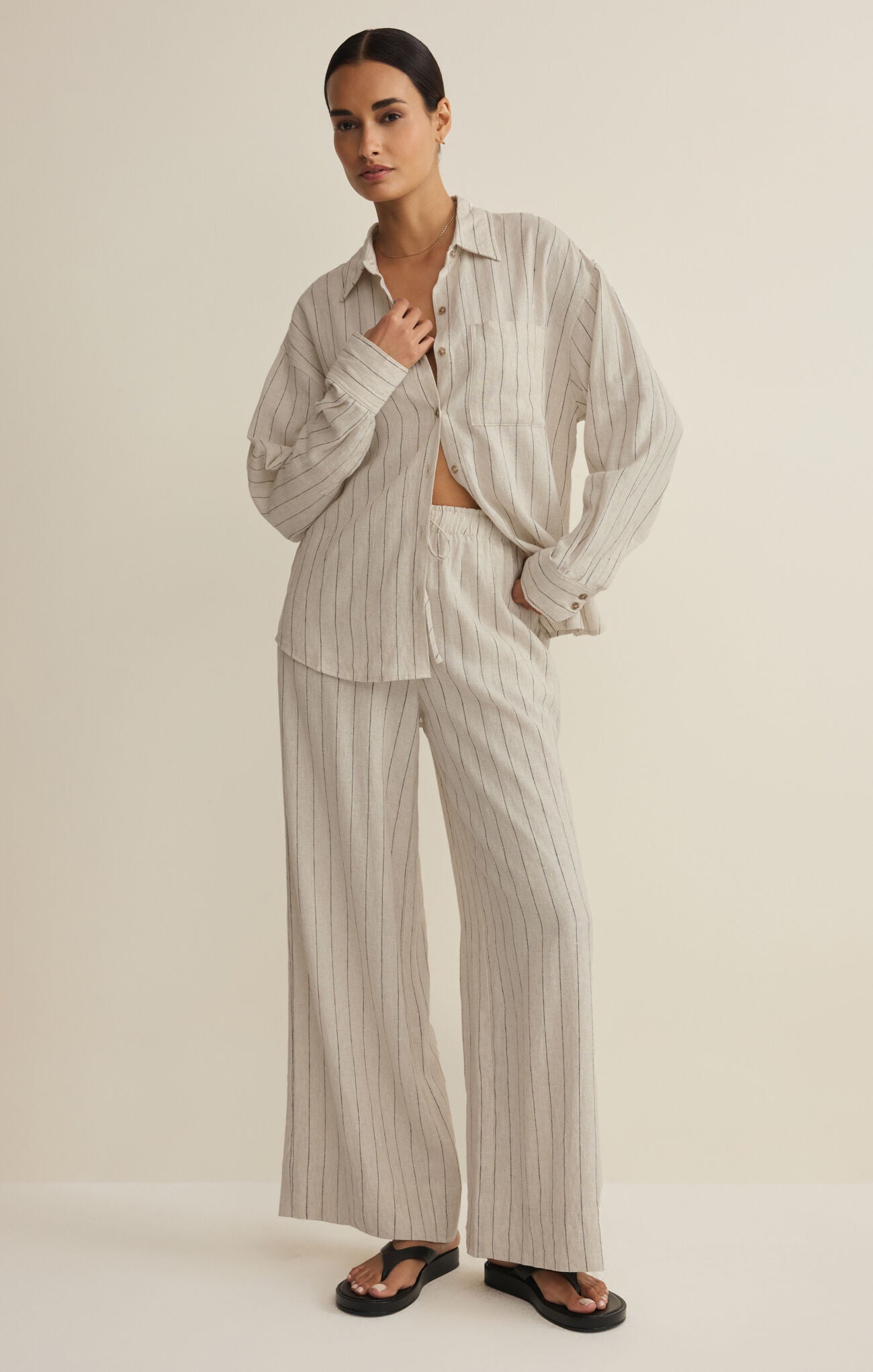 Henri Striped Wide Leg Pant | Z Supply