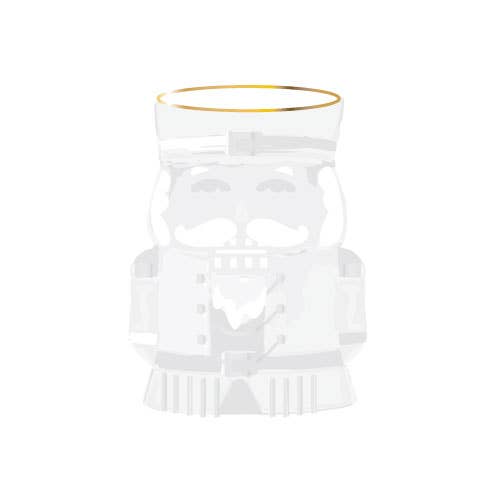 Nutcracker Drinking Glass