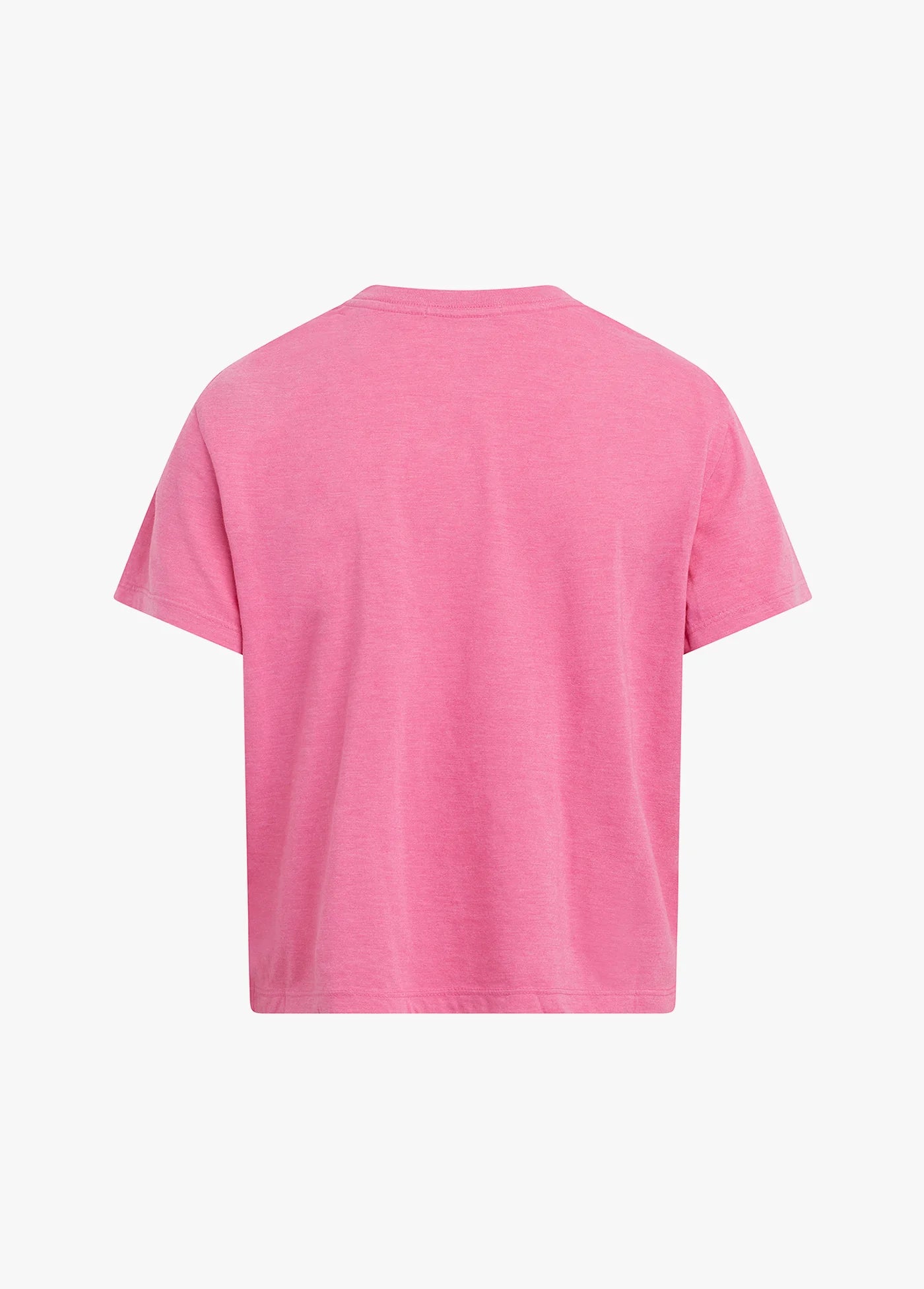 The Cropped Collegiate Tee - Deep Rose | Favorite Daughter