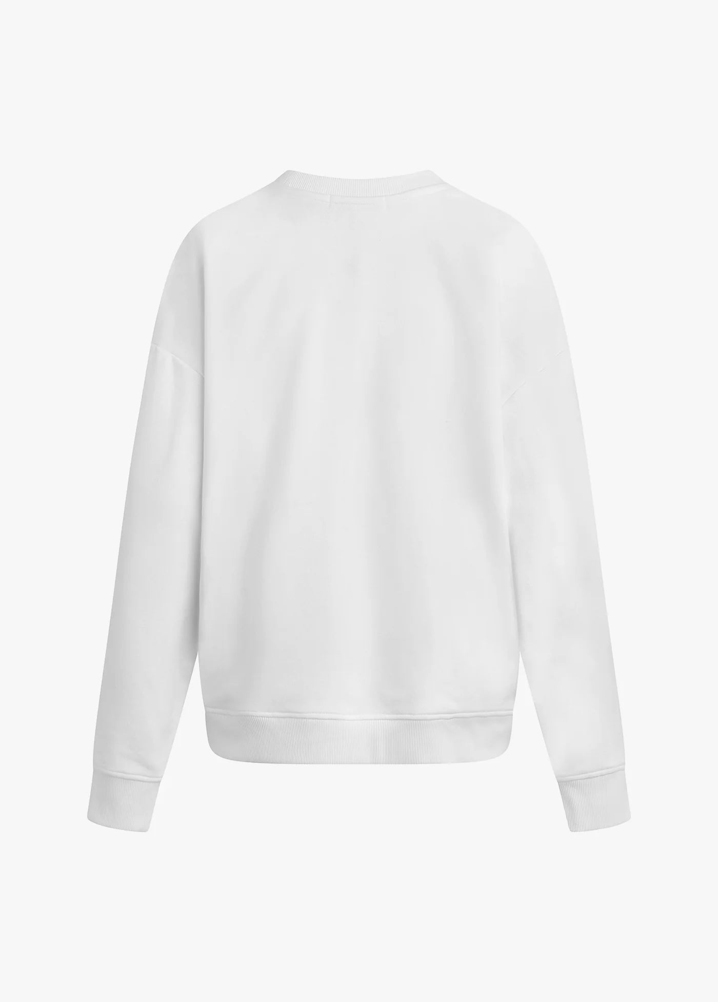 The Collegiate Sweatshirt - White/Rosewater | Favorite Daughter