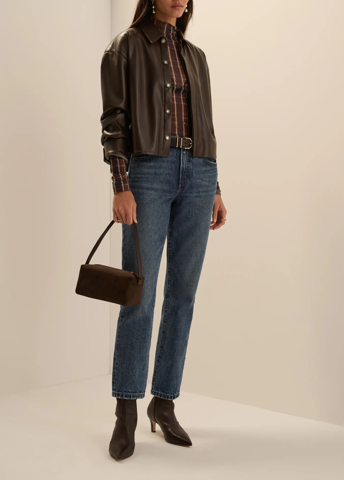 The Dot Mid Rise Straight Ankle - Charlestown | Favorite Daughter