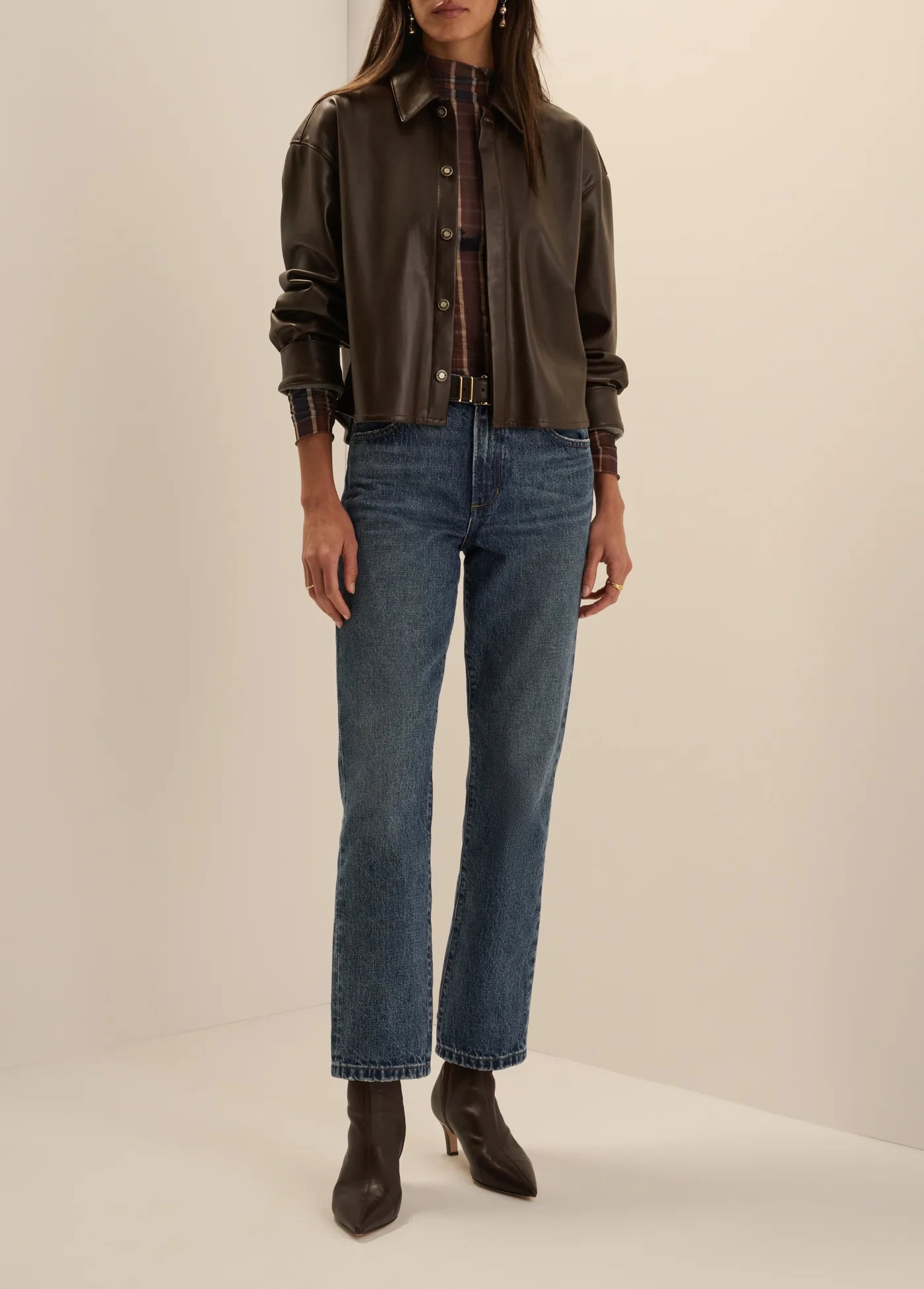 The Dot Mid Rise Straight Ankle - Charlestown | Favorite Daughter