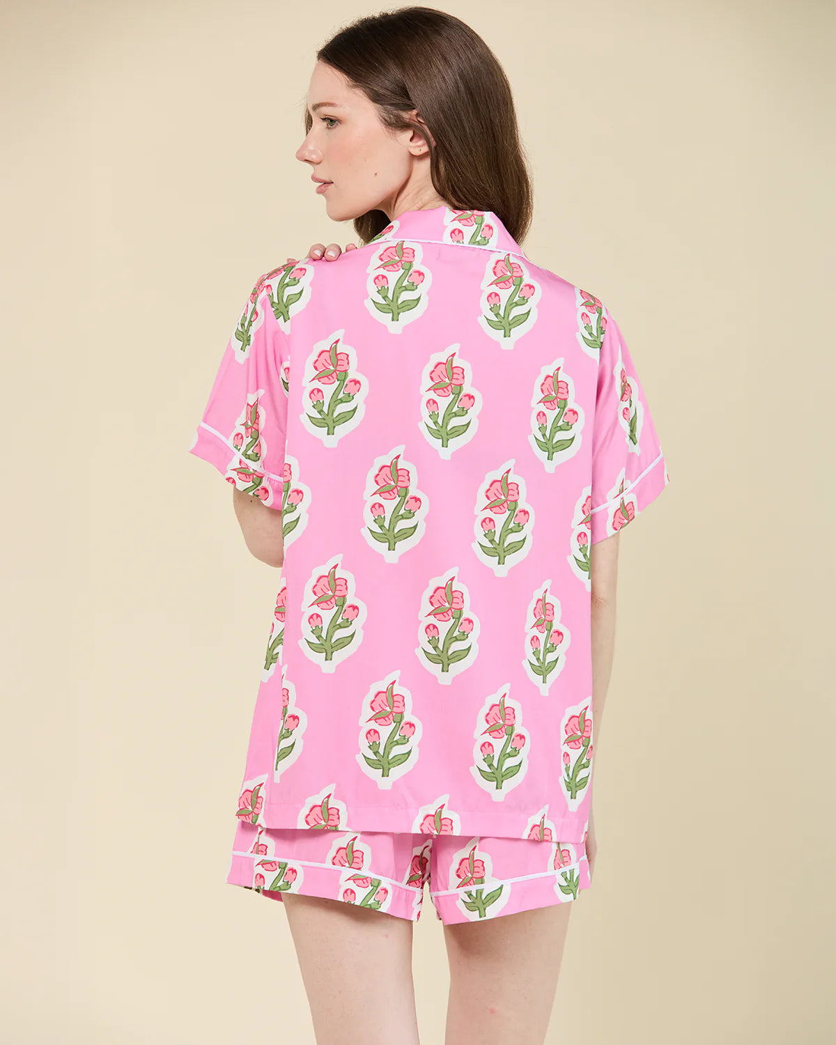 Floret Pajama Shorts Set | Katie Kime