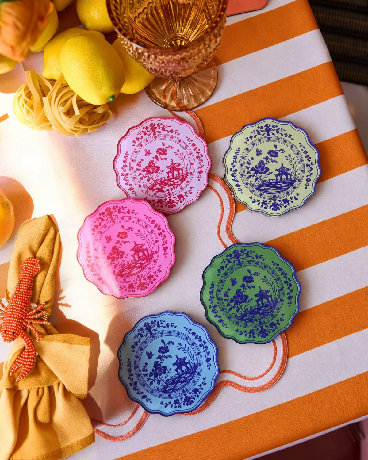 Garden Party Coasters (Set of 5) | Tart by Taylor