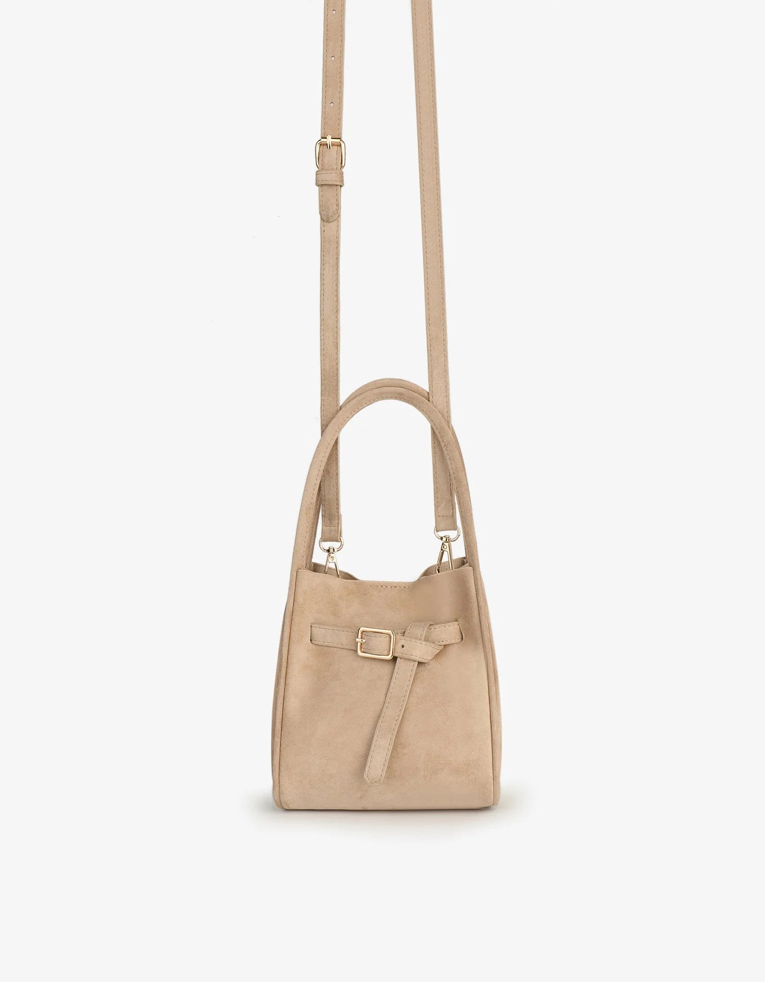 Hollace Mini Tote Faux Suede Buckle | Remi/Reid