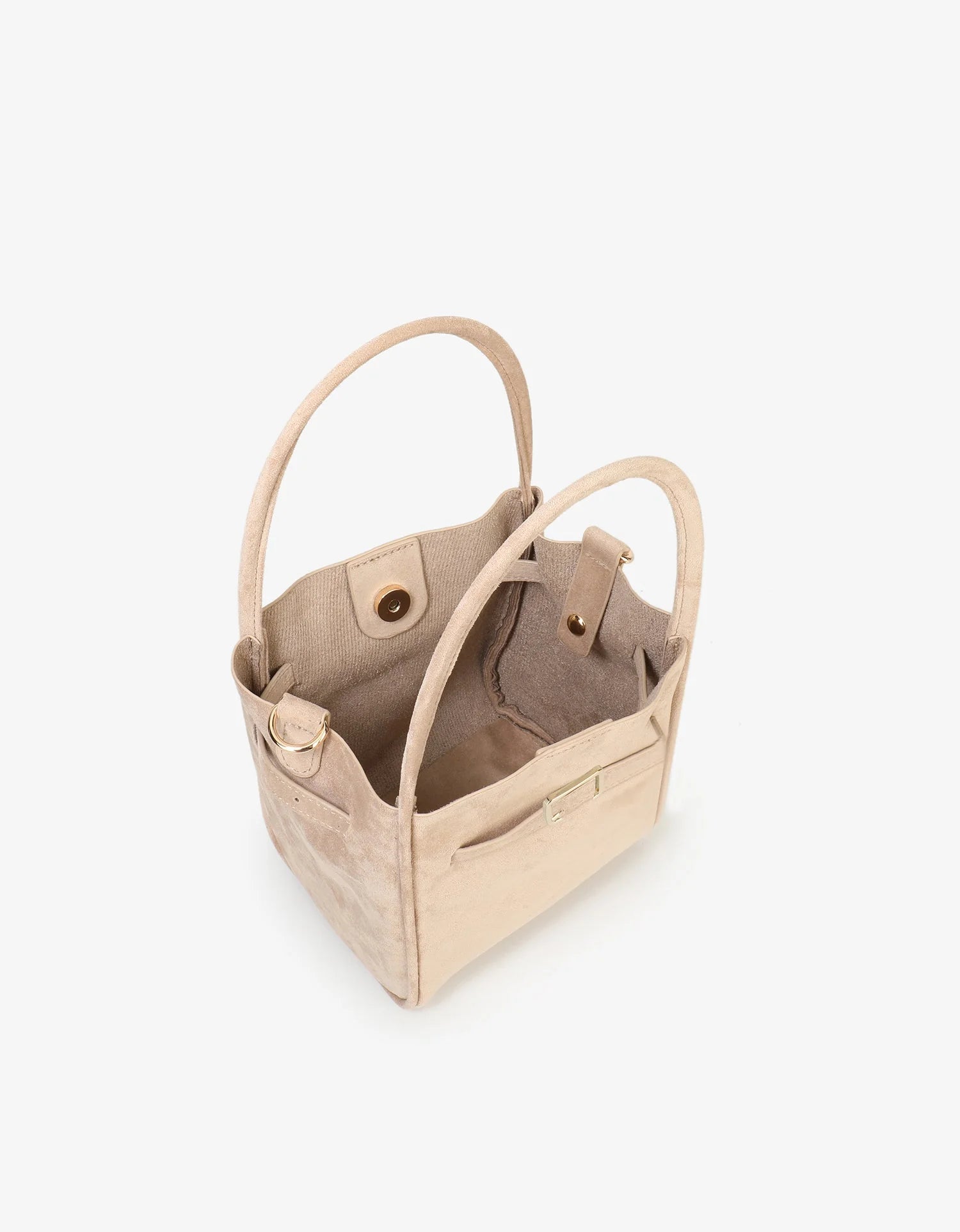 Hollace Mini Tote Faux Suede Buckle | Remi/Reid
