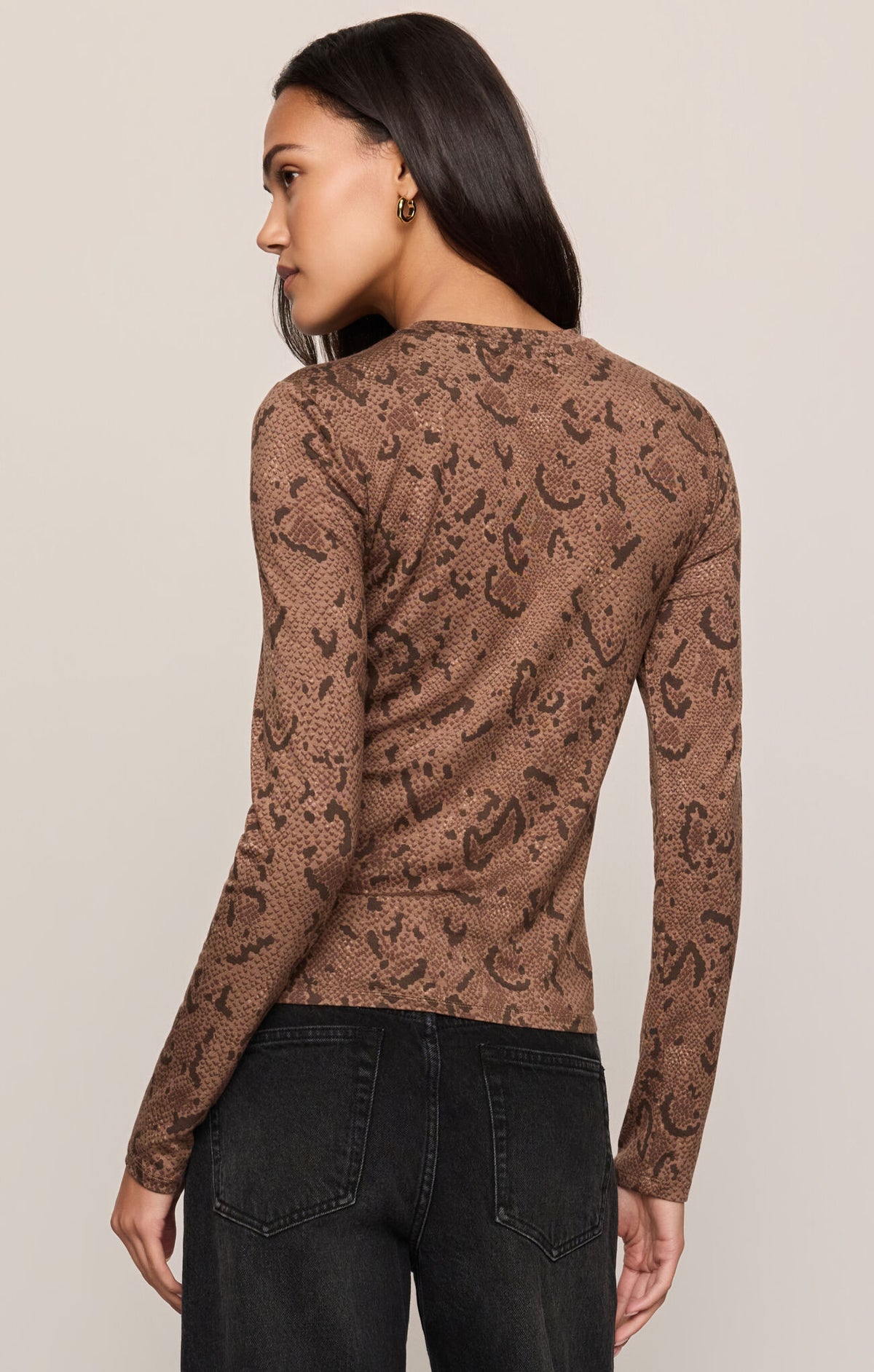 Onyx Snake Top - Cocoa Bean | Z Supply