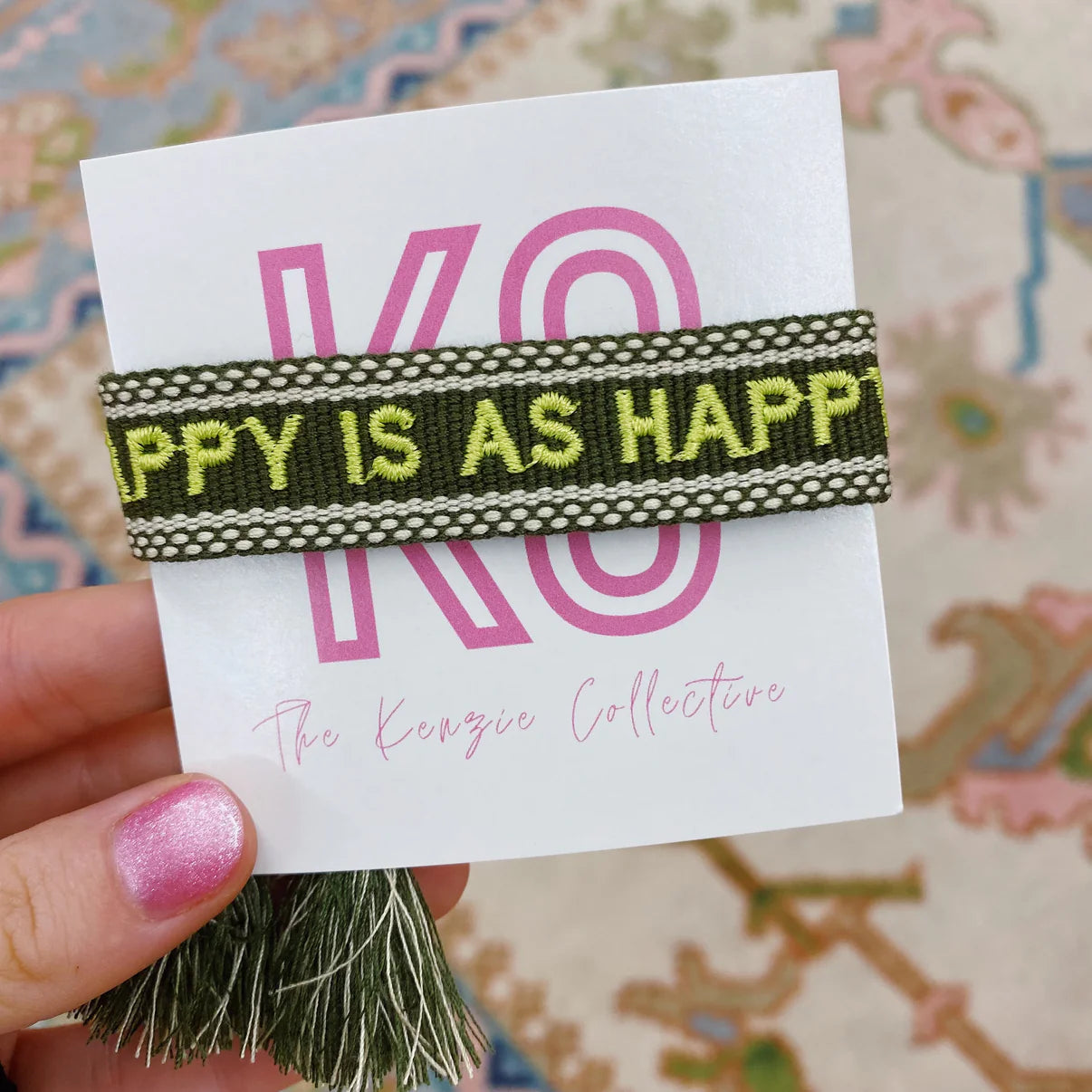 Happy Is As Happy Does | Kenzie Collective