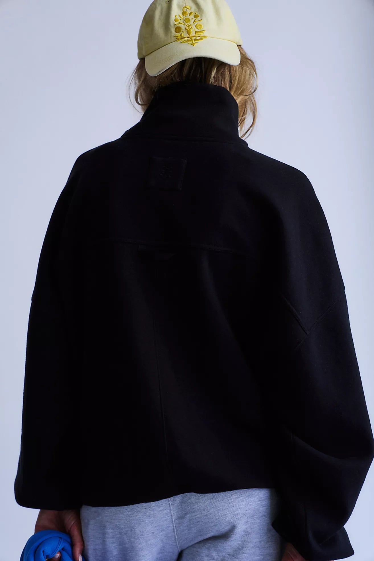 On Your Mark Logo Mock Neck Pullover | FP Movement