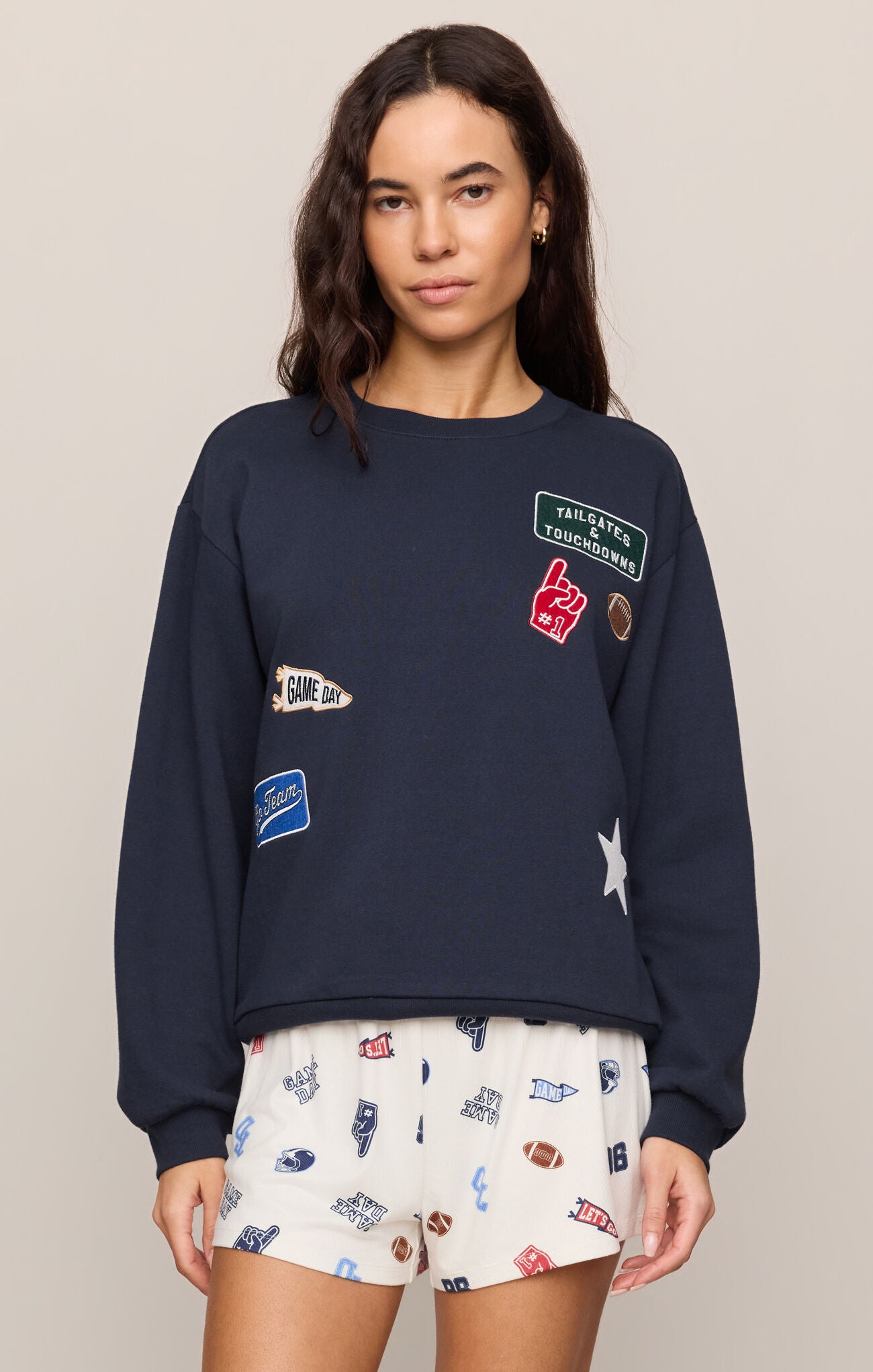 Boyfriend Patch Sweatshirt | Z Supply