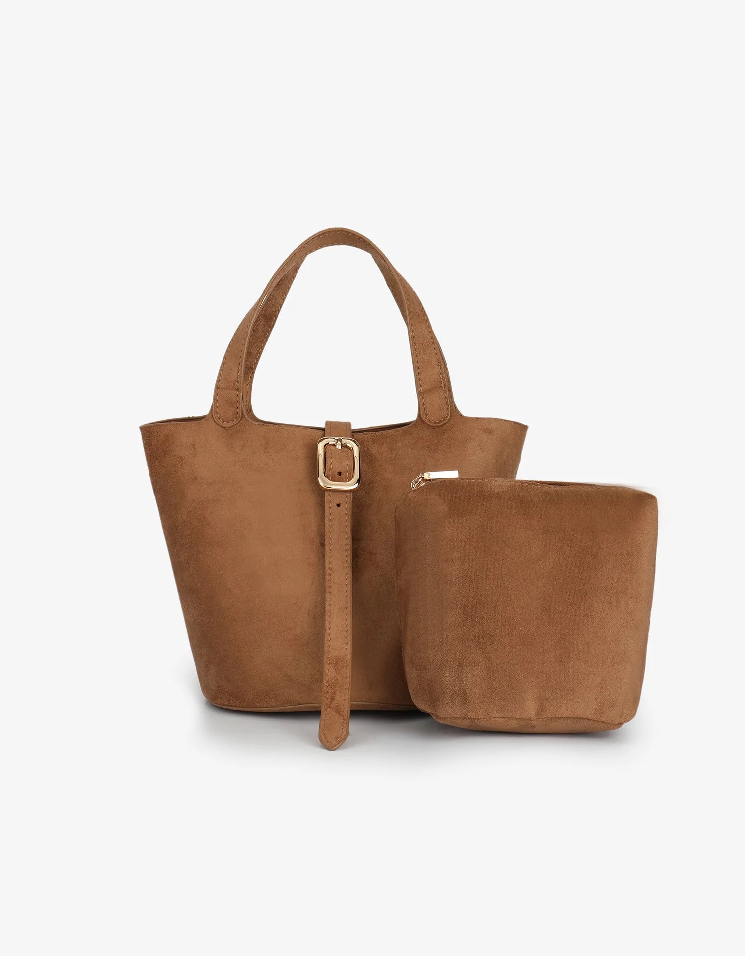 Joya Bucket Mini Faux Suede | Remi/Reid
