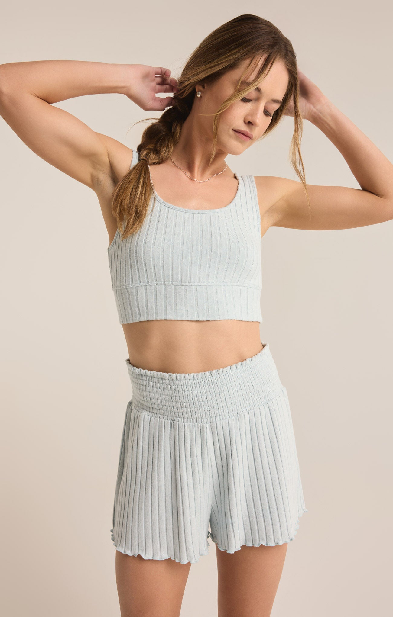 Zoe Rib Tank Bra | Z Supply