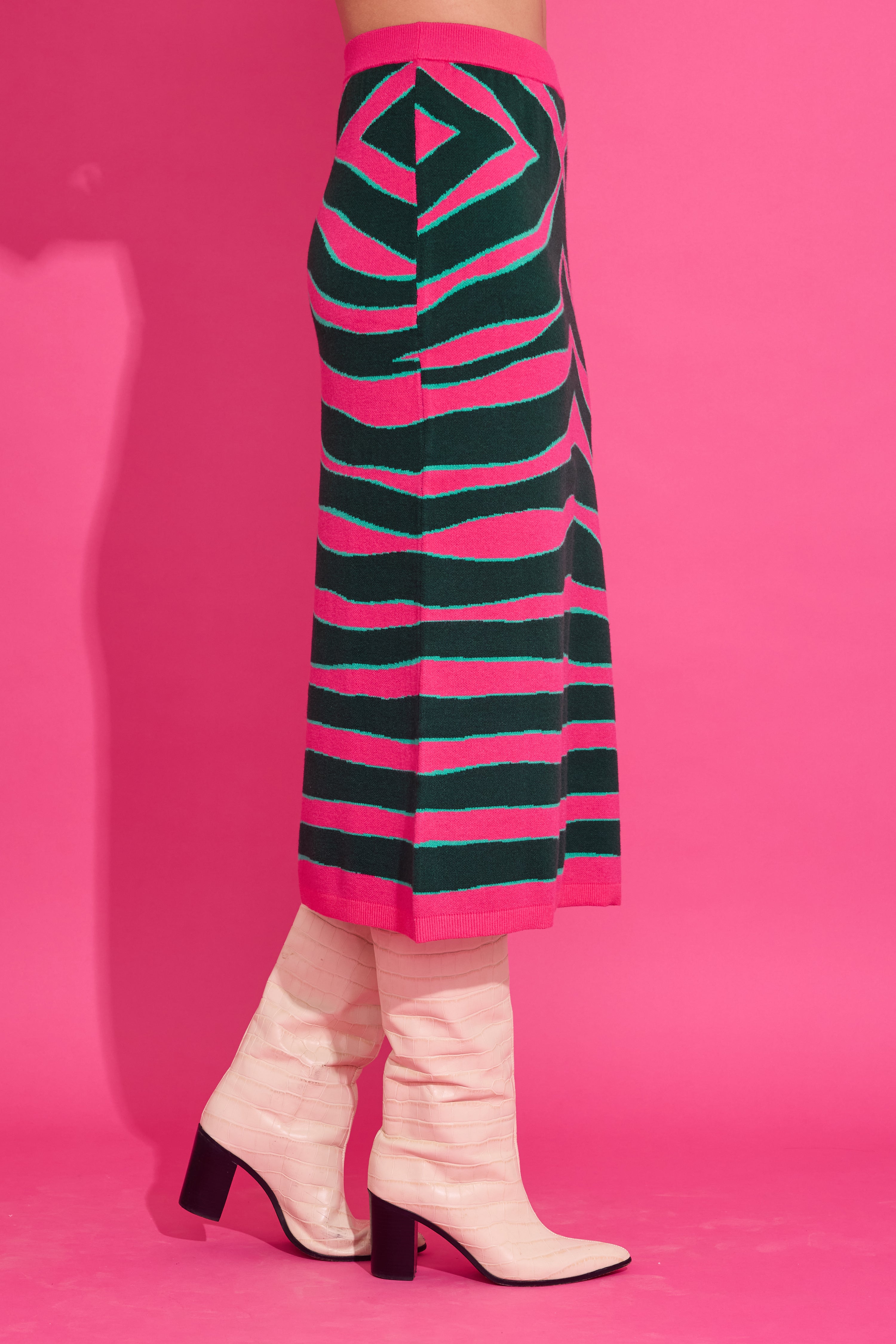 Vivian Skirt - Ziggy Palm | Alden Adair