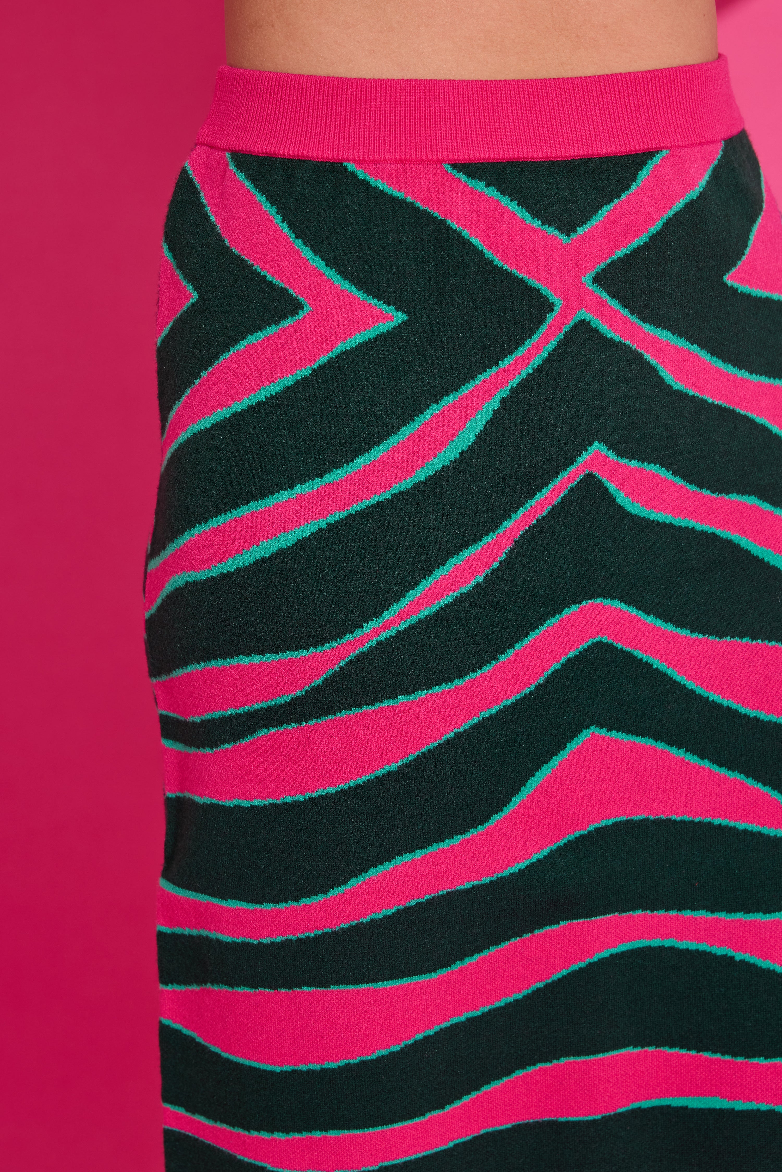 Vivian Skirt - Ziggy Palm | Alden Adair