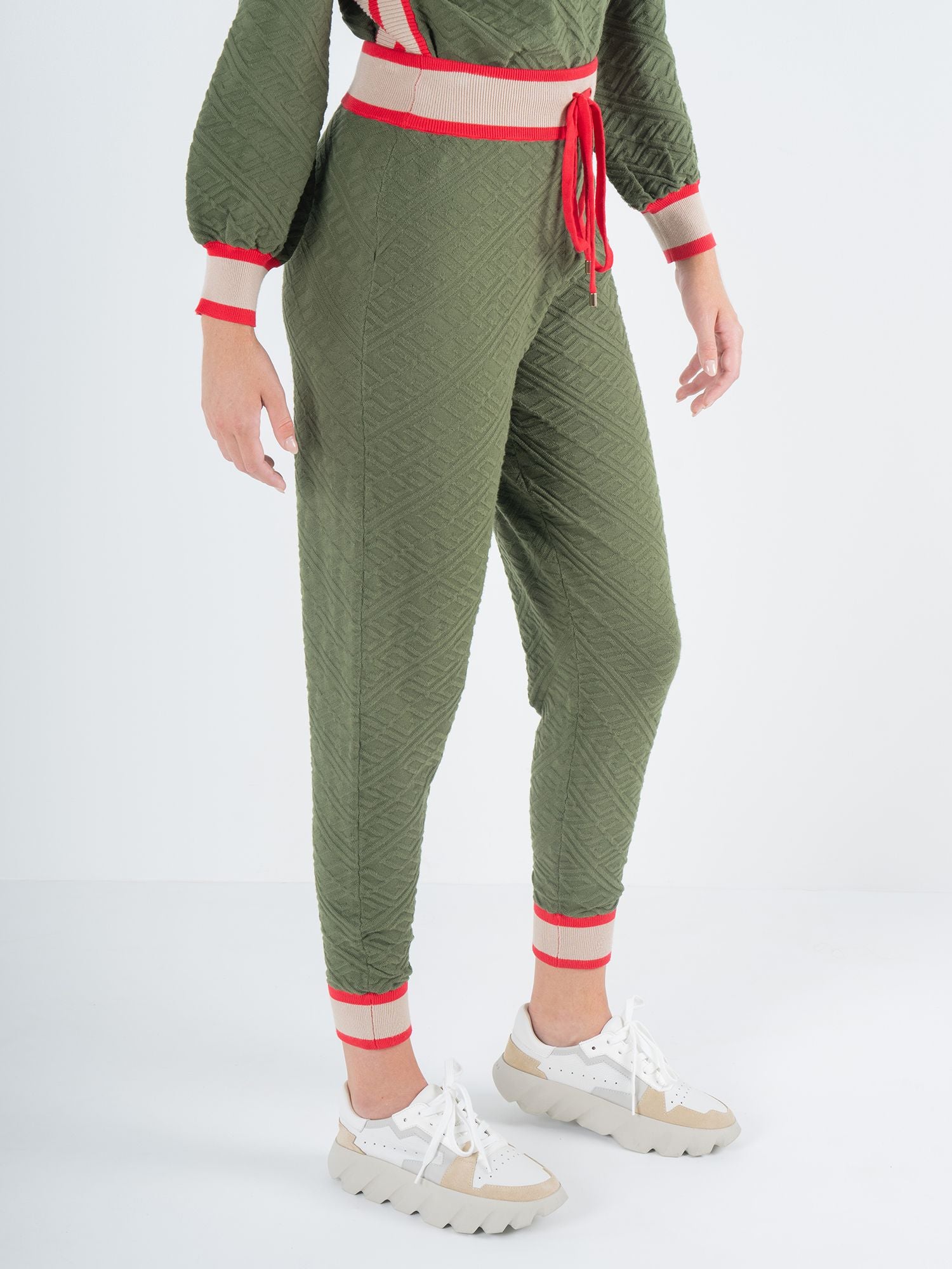 Downtown Jogger - Olive Night Monogram | Emily McCarthy