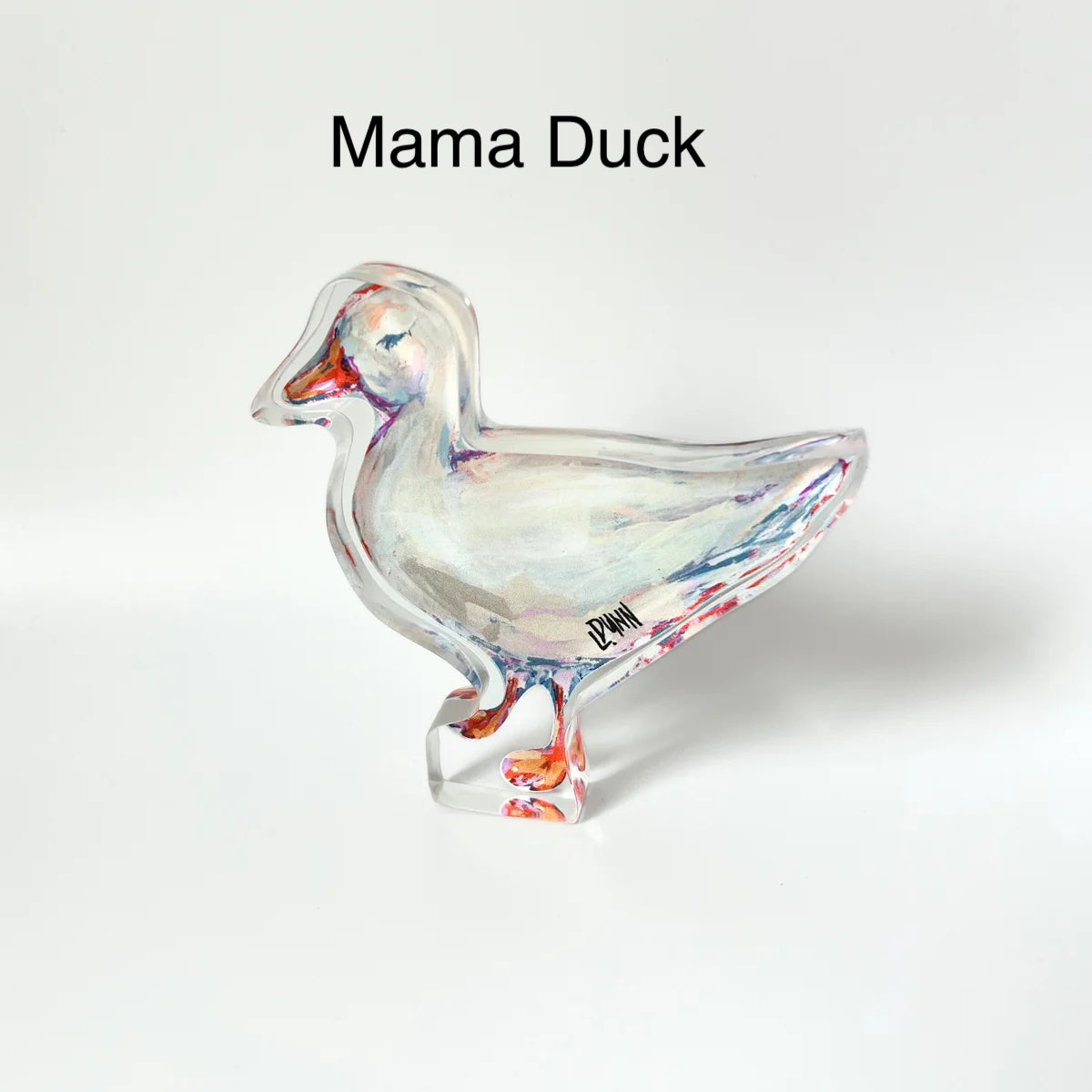 Mama Duck + Ducklings Acrylic Collection | Lauren Dunn