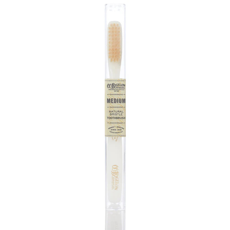 Natural Bristle Toothbrush - Medium Ivory | C.O. Bigelow
