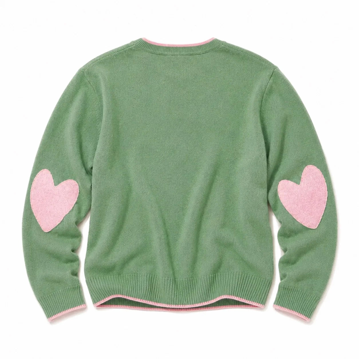 Patchwork Pullover Sweater - Dark Sage | Kerri Rosenthal