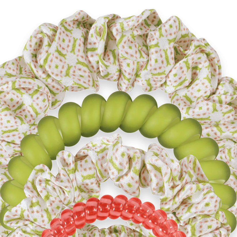 Pine & Pearl Mix Pack Hair Ties | Laura Park X Teleties