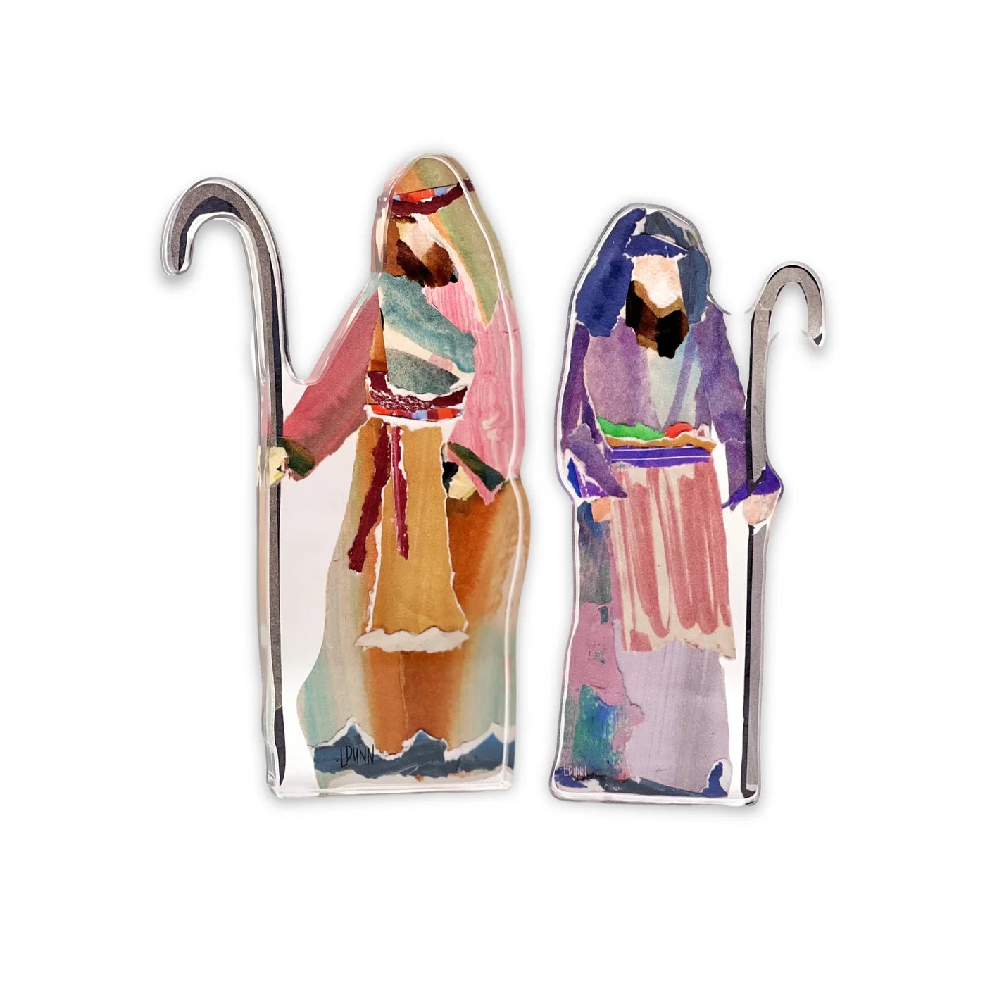 Acrylic Nativity Shepherd Add On Large| Lauren Dunn