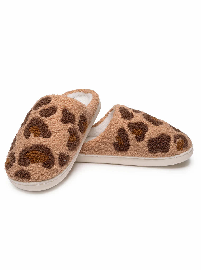 Leopard Slippers