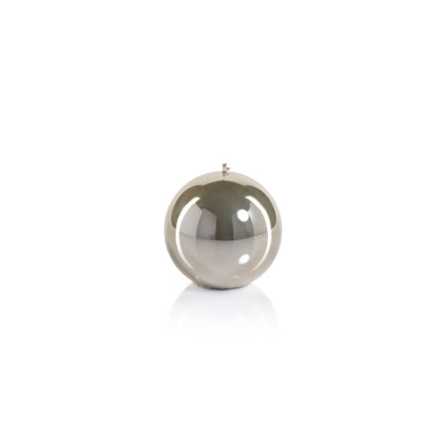 Metallic Ball Candle