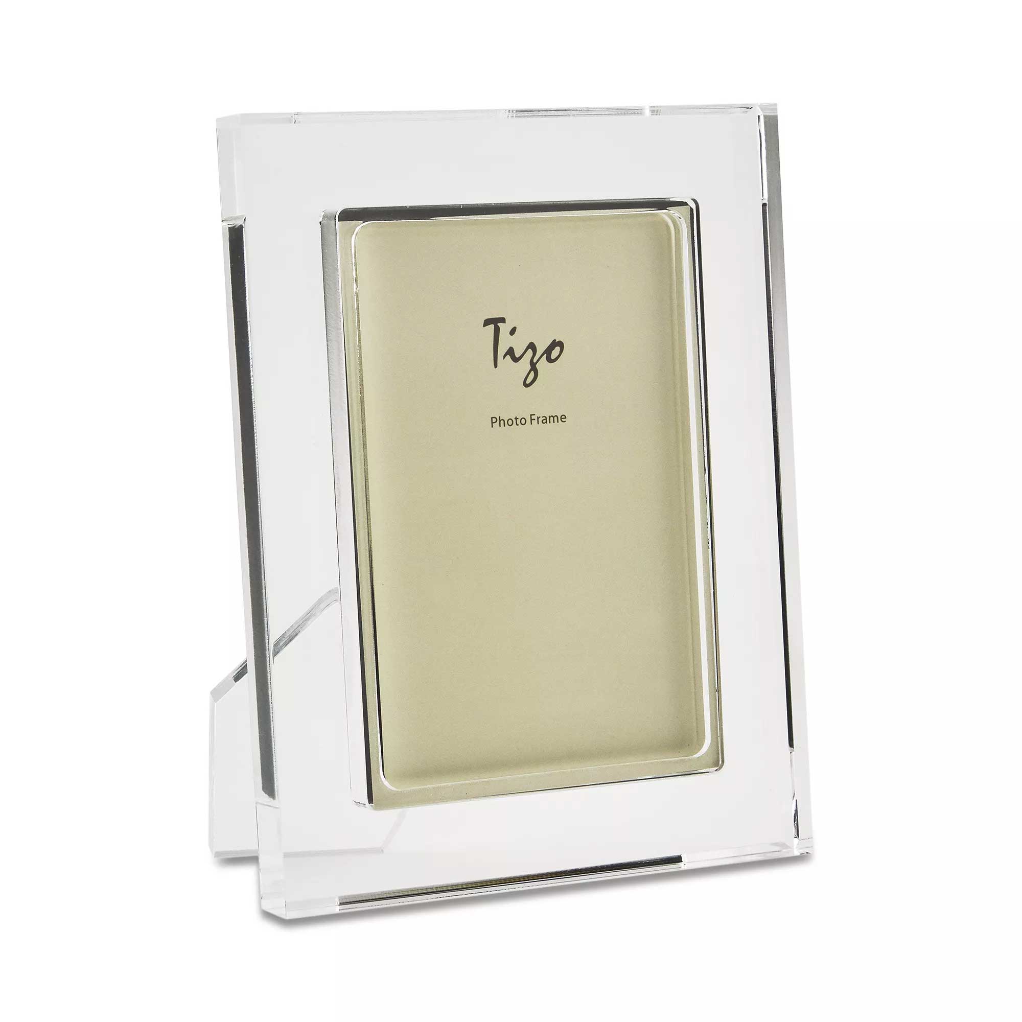 Lucite Frame Clear Border | Tizo