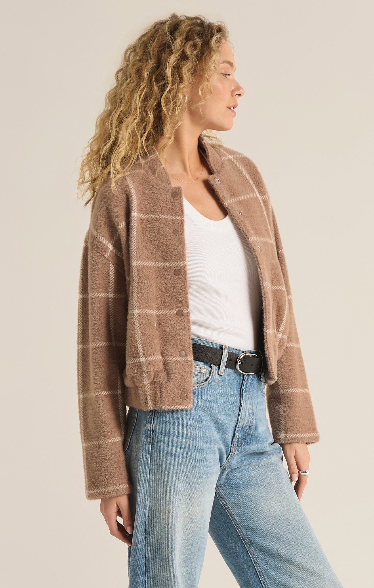 Lex Plaid Bomber Jacket | Z Supply