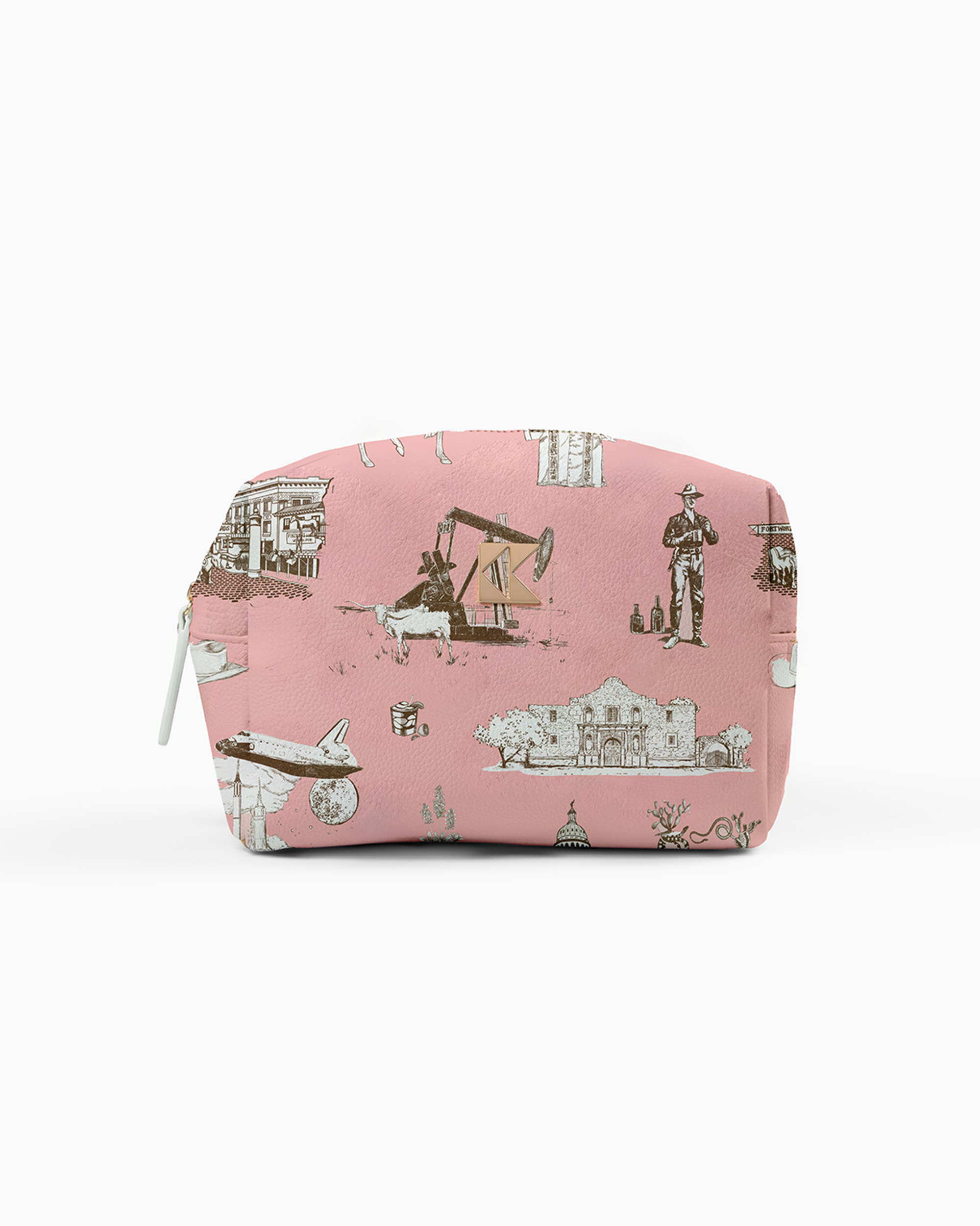 The Classic Accessory Bag - Texas Toile | Katie Kime