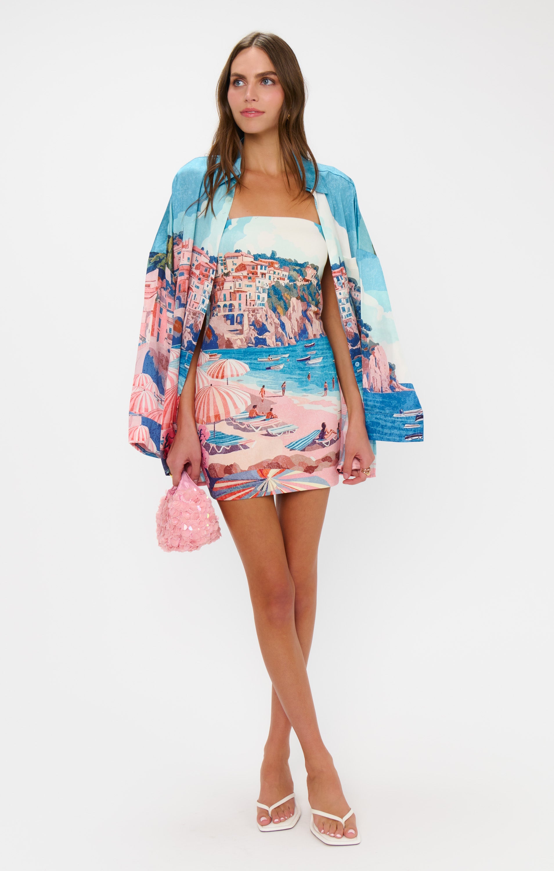PTO Mini Dress - Oasis Beach Club | Show Me Your Mumu