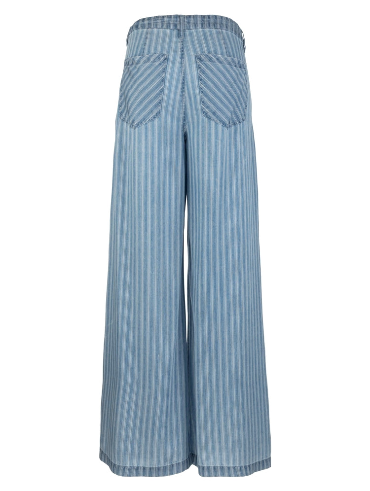 Ryan High Rise Wide Leg Pant - Blue Ribbon | Kut From The Kloth