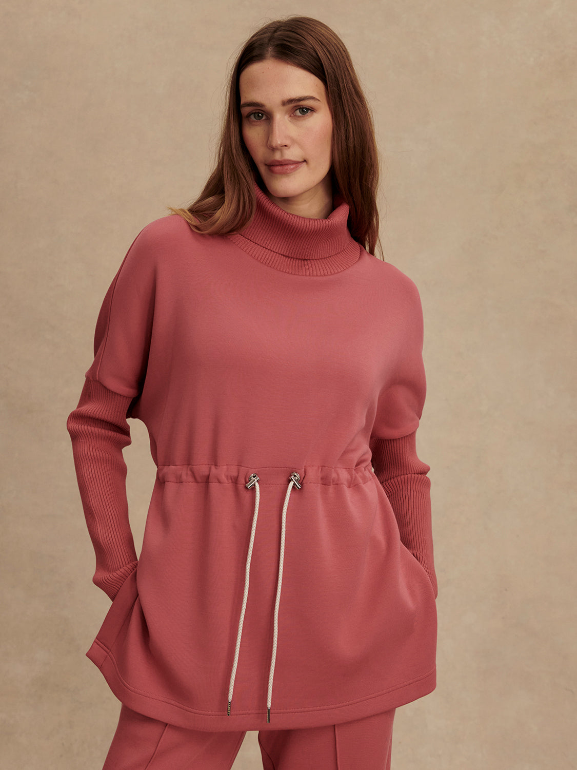 Ethel Cinch Waist Sweat - Mauvewood | Varley