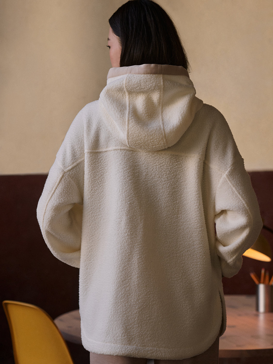 Fey Relaxed Fleece - Egret | Varley