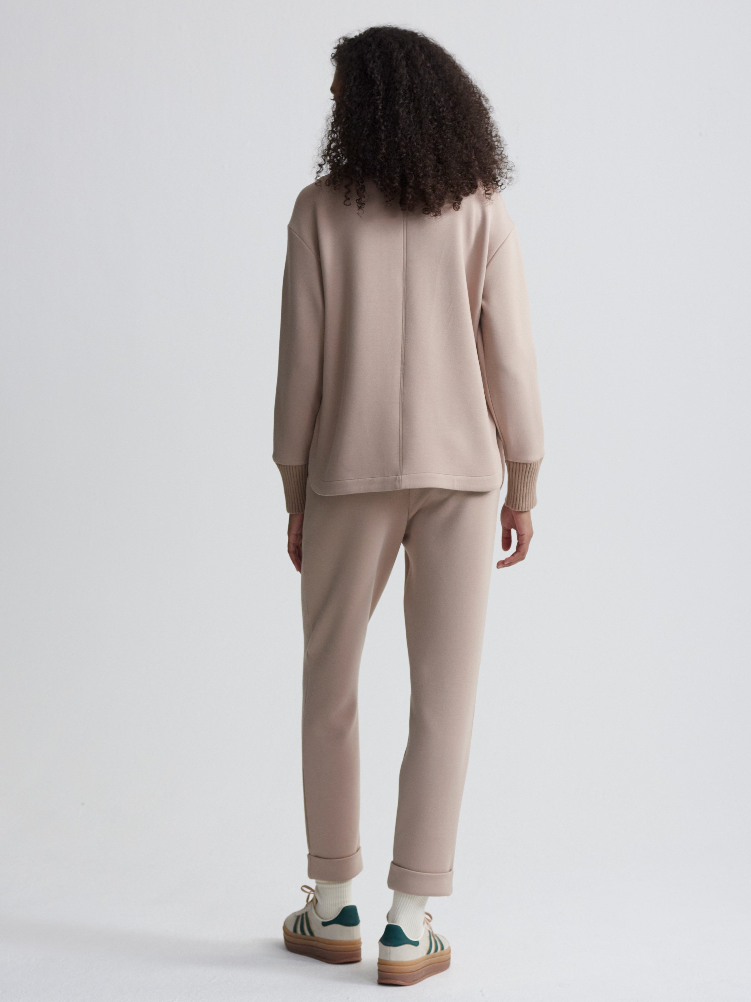 Niamh Zip Through - Light Taupe | Varley