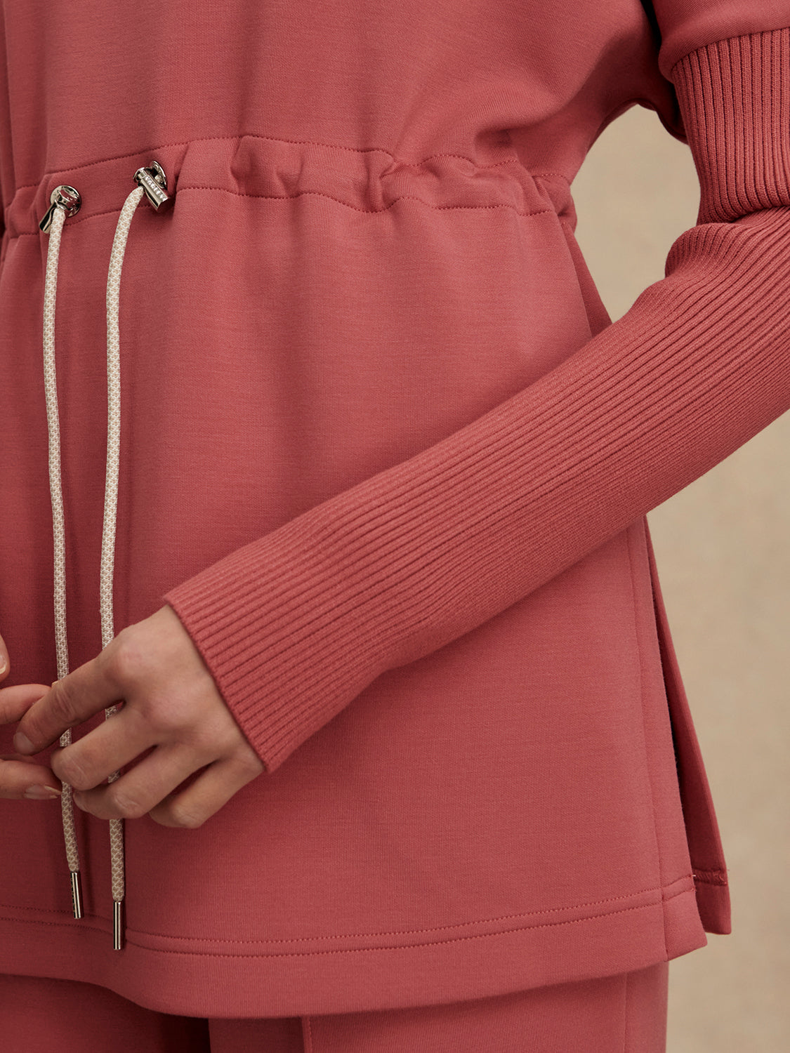 Ethel Cinch Waist Sweat - Mauvewood | Varley