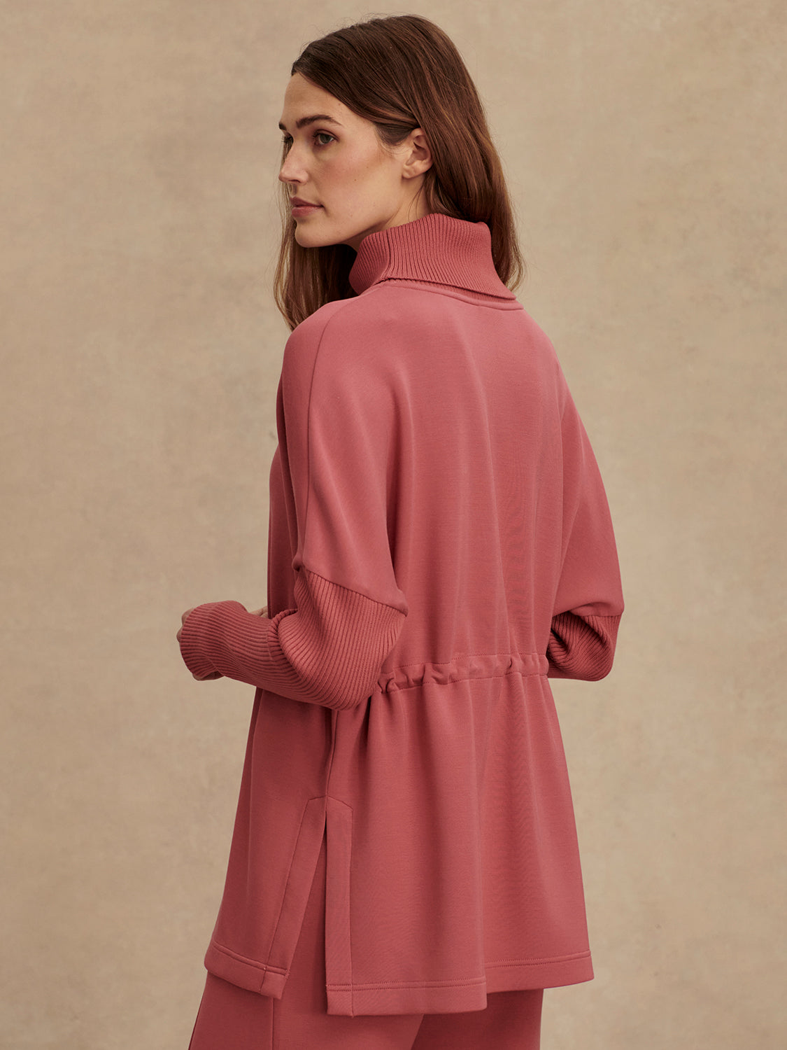 Ethel Cinch Waist Sweat - Mauvewood | Varley